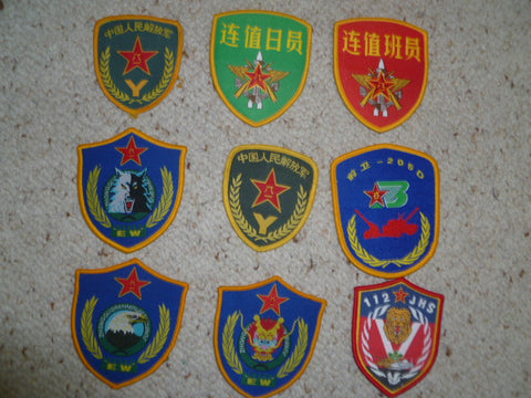 china rare lot special forces etc as new cond