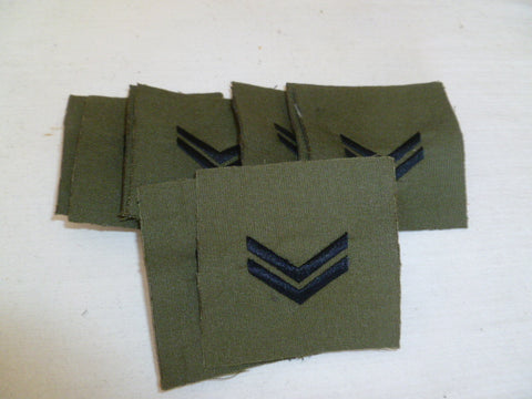 australia army rank sew on type for j/g corp 5 pair