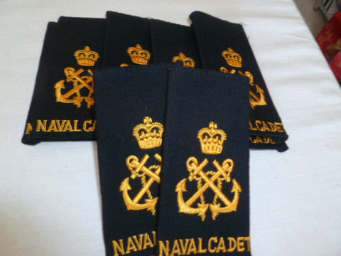 australia navy cadet epaulettes 5 pair as new cond