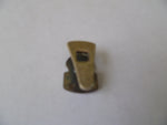homefront ARP lapel badge small size hallmarked silver long holder  on back