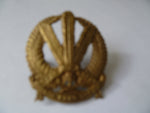 nz ww1 15th taranaki m/r cap badge