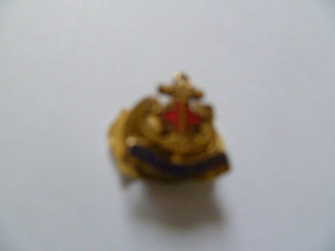 home front boys brigade enameled lapel badge