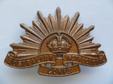 australia army 30-42 instructional corp cap badge ex cond