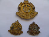 australia 30-42 army adelaide rifles great set cap and collars