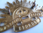 australia korea army rising sun hat badge amor syd maker exc