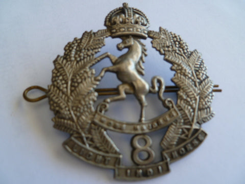 australia army badge 8th light horse ex cond genuine