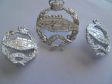 brit army armoured corp anodised set cap and collars m/m