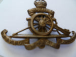 brit army warrickshire artillery cap badge on slider