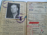 german ww2 luftwaffe wehrpass senior sgt POW