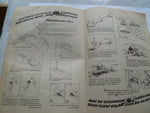 panzerfaust 30m and 60m instruction leaflet very scarce and good used cond