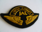 japan airlines  JAL bullion cap badge