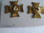 nz army pair collars 2nd south canterbury regt