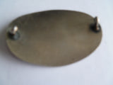 brisbane city corp old tram/bas motorman cap badge #1547 nice enamel etc