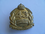aust 30 -42 army cap badge 43rd hindmarsh regt