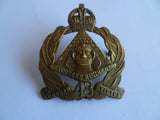 aust 30-42 army cap badge 48th torrens regt