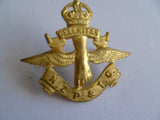 NZ army cap badge nz P & t corp m/m gaunt
