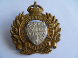 NZ army cap badge 5th otago hussars m/rifles