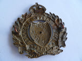 NZ army cap badge 5th otago hussars m/rifles