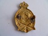 NZ army cap badge railway batt m/m gaunt