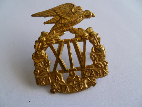 NZ army cap badge 14th south otago regt