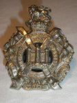 BRITISH KING'S OWN BORDER REGIMENT SILVER CAP BADGE