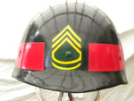 USA  M1 painted SGT helmet liner