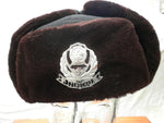 CHINESE POLICE ushanka style hat w/badge