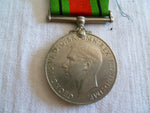 BRITISH 1939/45 DEFENCE MEDAL UNNAMED AS ISSUED GVF +