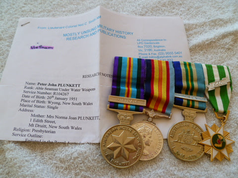 AUSTRALIA AASM BAR VIET VIETNAM MEDAL ASM FESR AND STAR