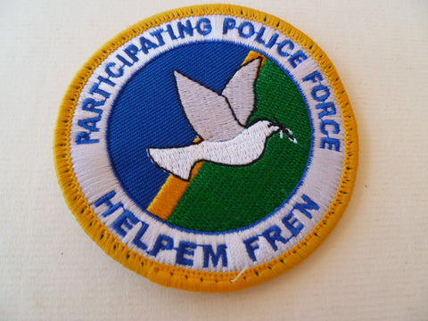 AUSTRALIA /UN POLICE HELPEM FRIEND PATCH RARE