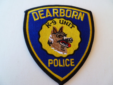dearborn police K9 unit
