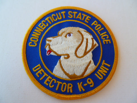 connecticut state police detector k9 unit