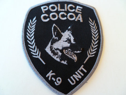 cocoa police K9 unit
