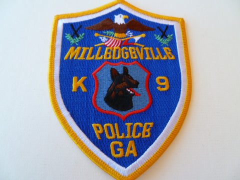 milledgeville ga police K9