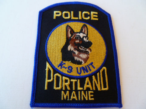 portland maine police K9 unit