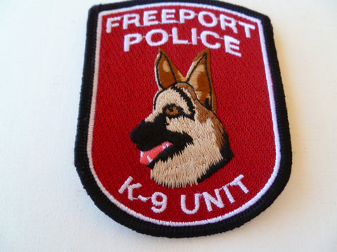 freeport police K9 unit