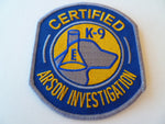 certified K9 arson investigation