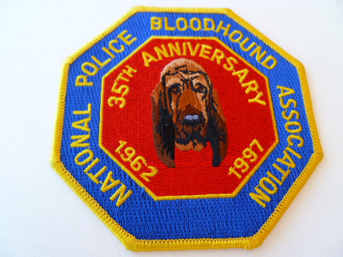 nat police bloodhound ass 35th anv 62/97