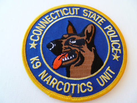 connecticut state police K9 narcotics  unit
