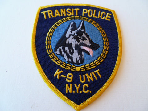 new york city transit police K9 unit