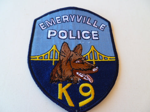 emeryville police K9