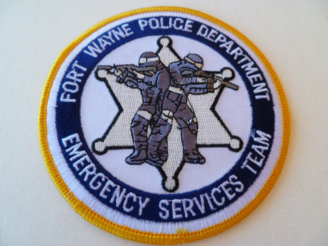 fort wayne police dept emg service team