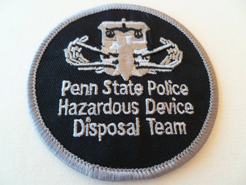 penn state police hazardous device disposal team