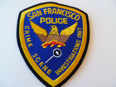 san francisco police crime scene inv unit