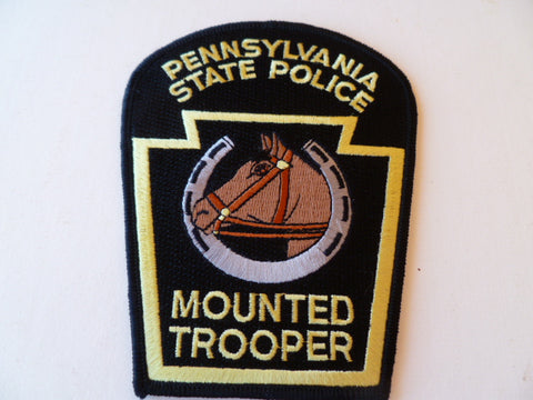 pennsylvania state police mounted trooper