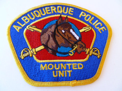 albuquerque police mounted unit