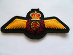 CANADA  wool emb airforce wing nav