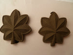 USA army officers rank badges major pr black