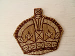 AUSTRALIA  army crown used cond