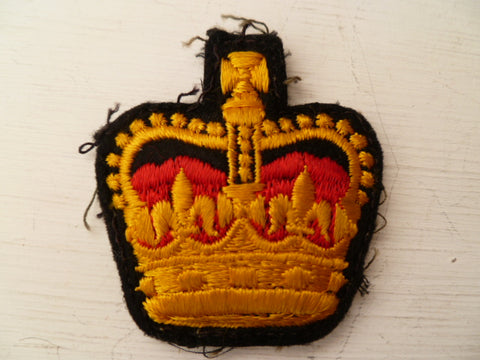 AUSTRALIA  army crown used cond emb bullion